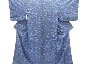 大正ロマン　波模様着物